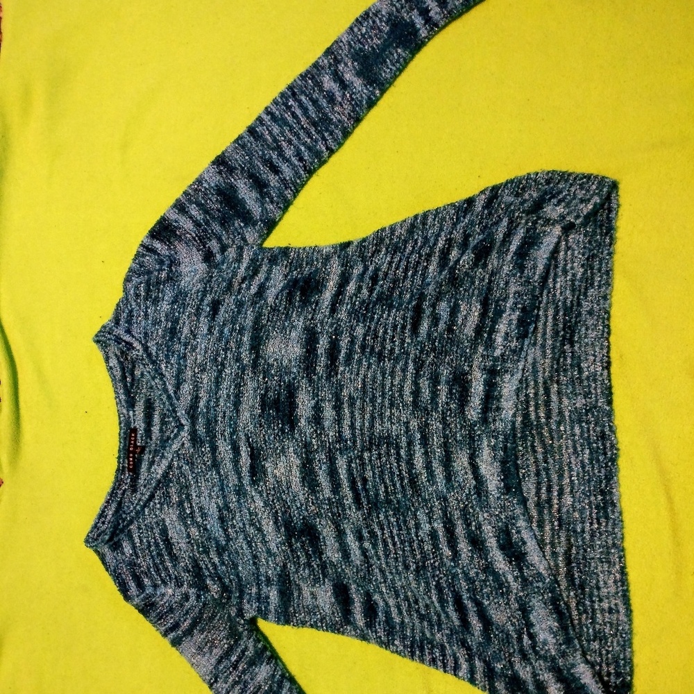 Lg blue soft sweater